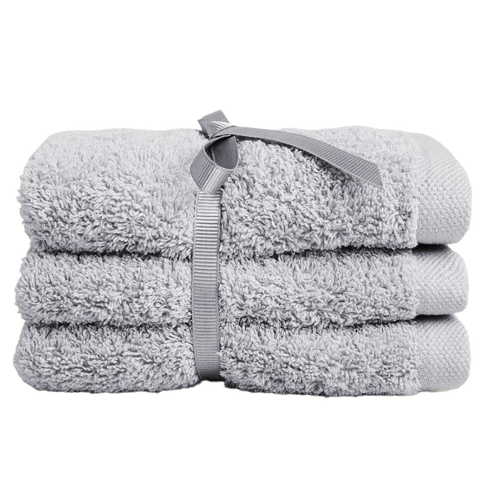 

Набор полотенец Zara Home High Quality Cotton, 3 предмета, серо-голубой