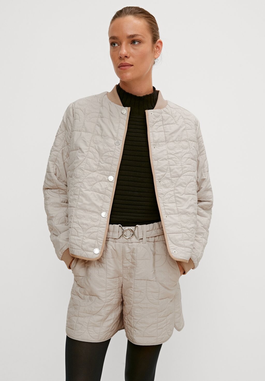 

Куртка-бомбер comma casual identity, Серый