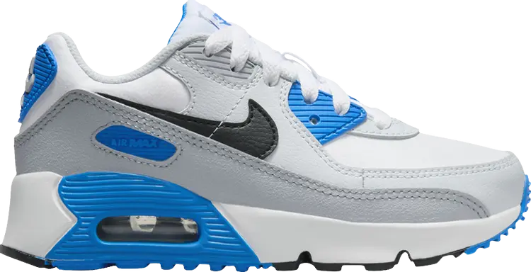 

Кроссовки Air Max 90 Leather PS 'Platinum Photo Blue', серый