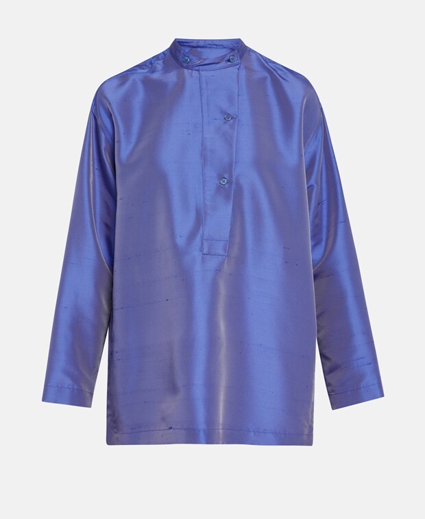

Рубашка-блузка Emporio Armani, цвет Royal Blue