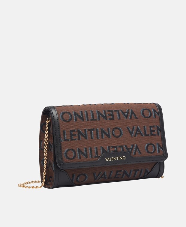 

Сумка через плечо VALENTINO, темно коричневый