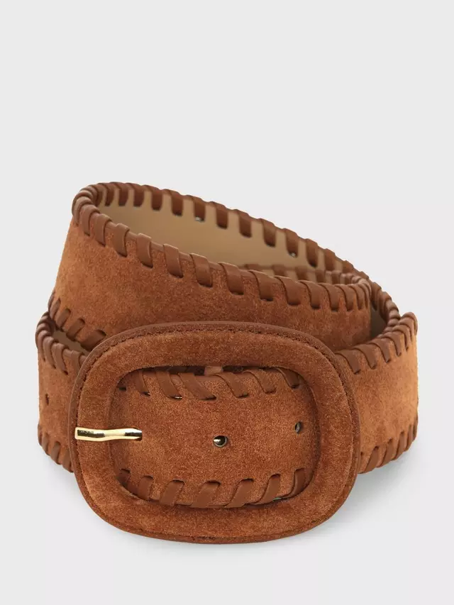 

Ремень Hobbs Savannah Suede, цвет tan