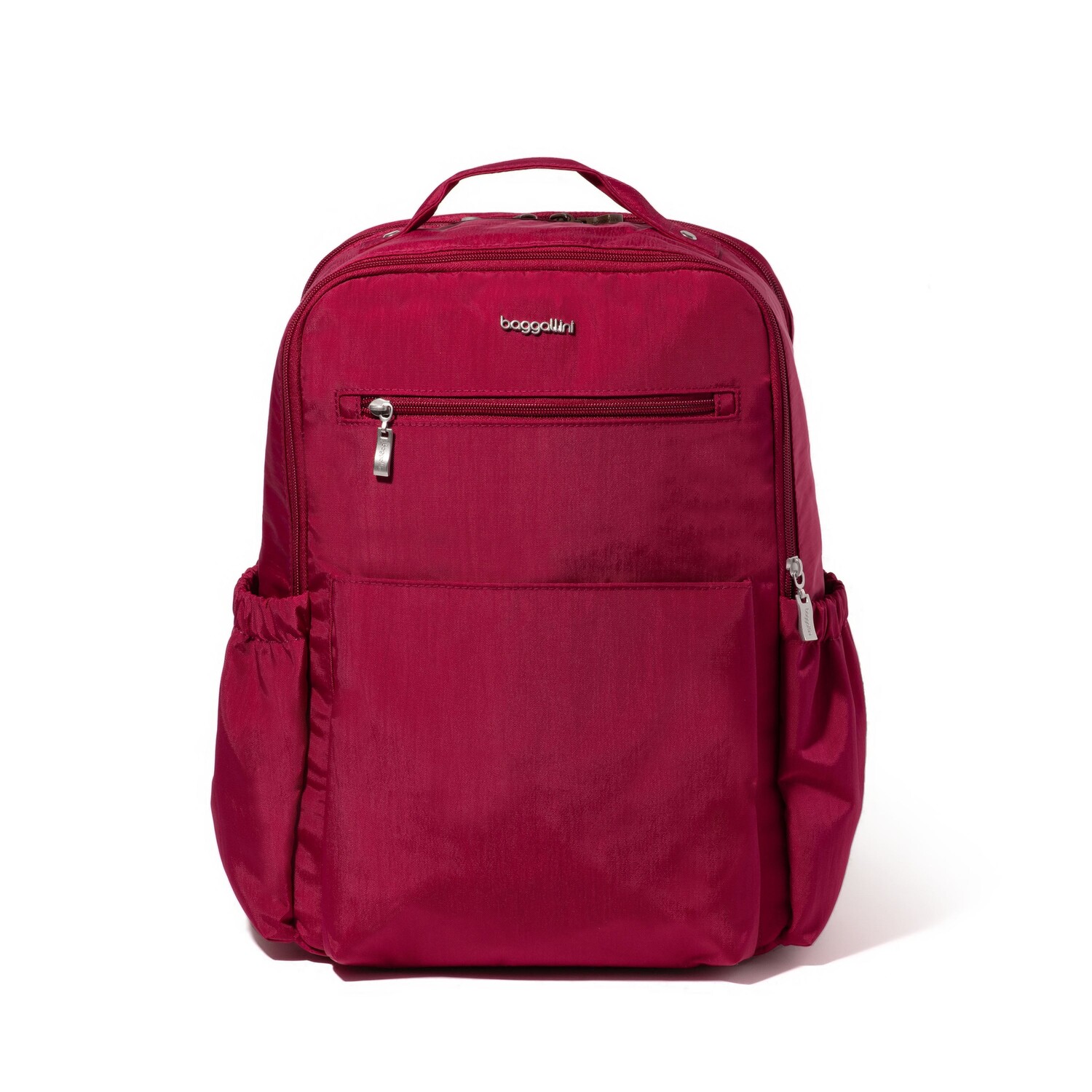 

Baggallini Tribeca Расширяемый рюкзак для ноутбука, цвет Beet Red