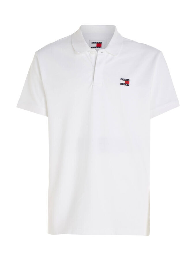 

Рубашка поло Tommy Jeans, белый