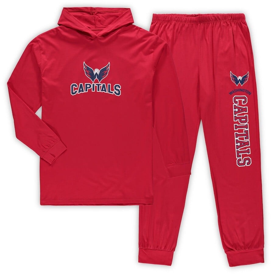 

Пижамный комплект Concepts Sport Washington Capitals, красный