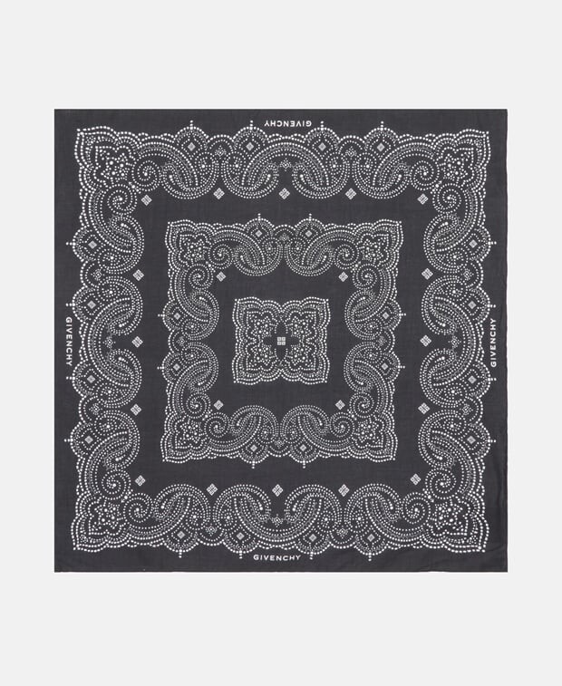 

Квадратный шарф Givenchy, черный