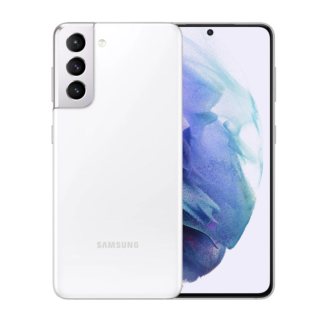 Смартфон Samsung Galaxy S21 8/128, белый смартфон samsung galaxy s21 8 128gb фиолетовый