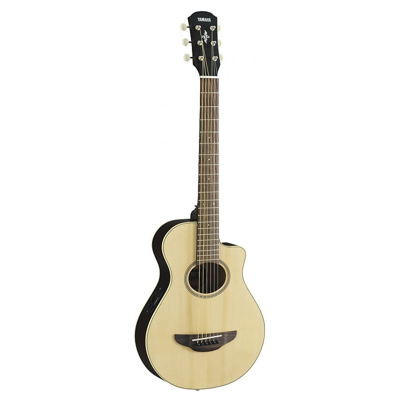 Акустическая гитара Yamaha burst 3/4 size apx thinline a/e cutaway guitar - natural фотографии