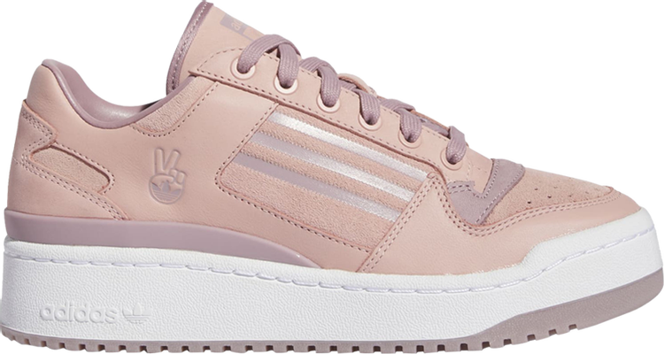 Женские кроссовки Adidas Wmns Forum Bold, розовый/белый