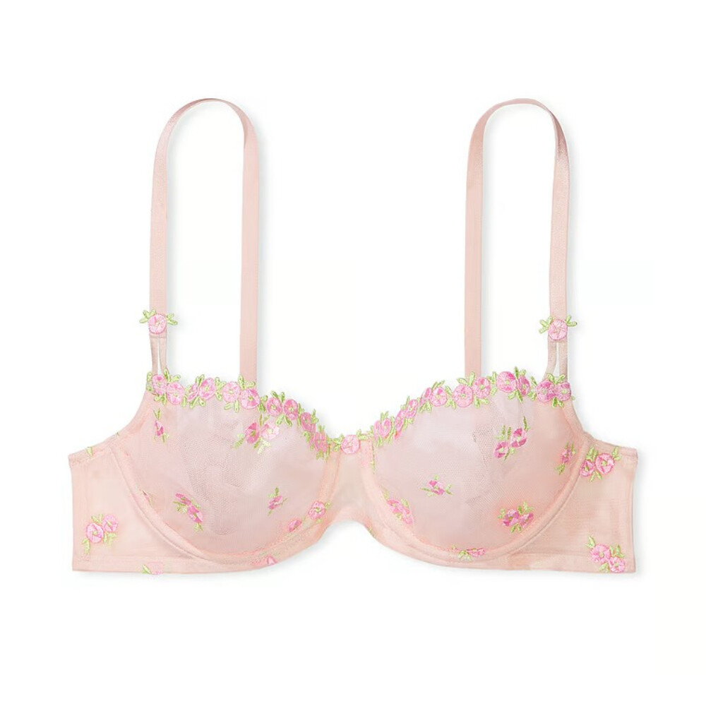 

Бюстгальтер Victoria's Secret Dream Angels Unlined Demi, розовый