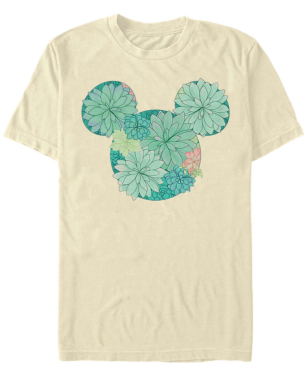 Мужская футболка с круглым вырезом с короткими рукавами succulents Fifth Sun мужская футболка с круглым вырезом с короткими рукавами mickey poly fifth sun