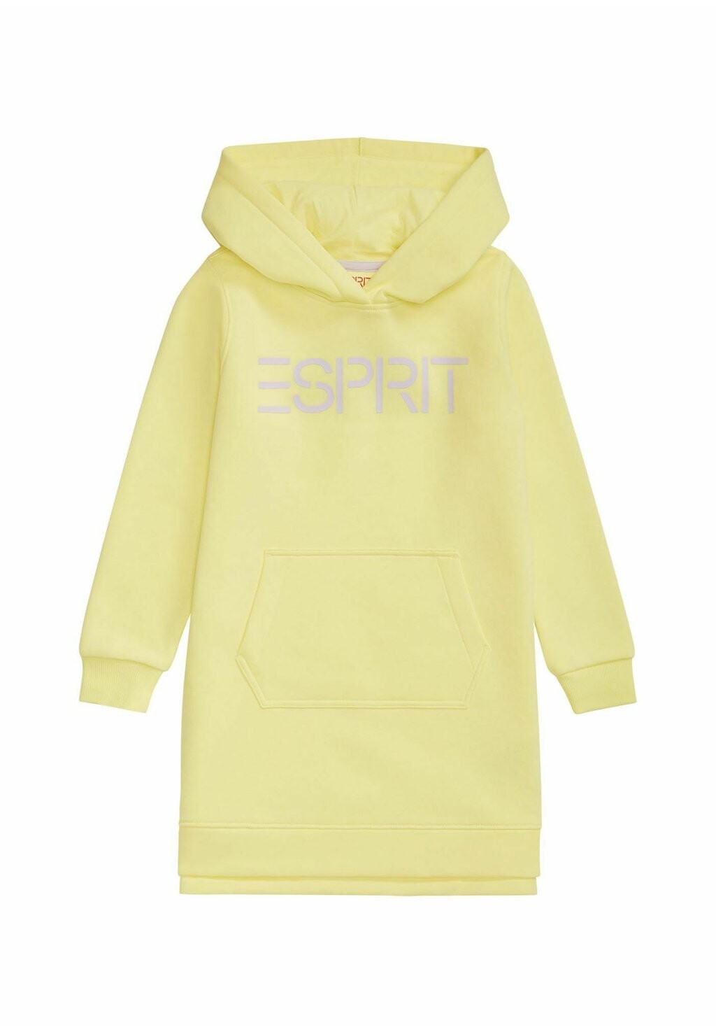 

Летнее платье Mit Logo-Print Esprit, цвет pastel yellow