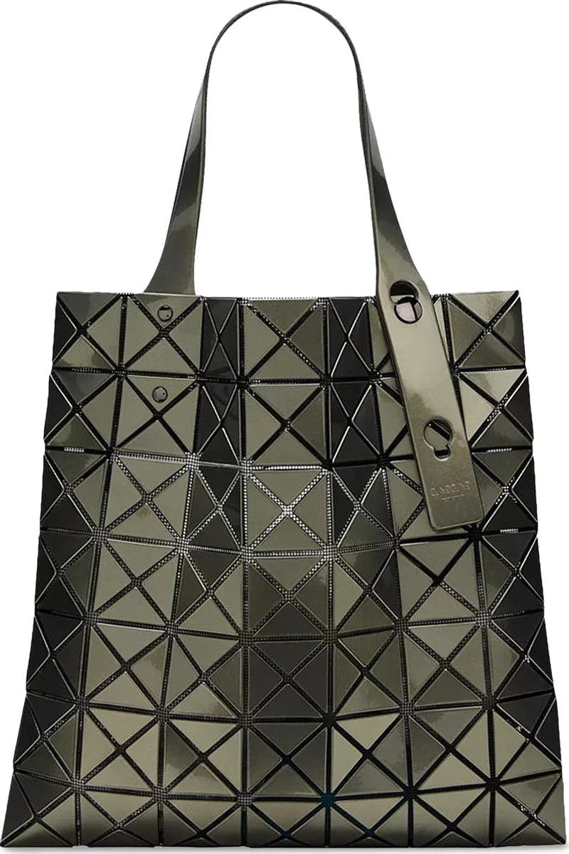 Сумка-тоут Bao Bao Issey Miyake Prism Metallic, темно-серый сумка тоут keddo повседневная внутренний карман черный