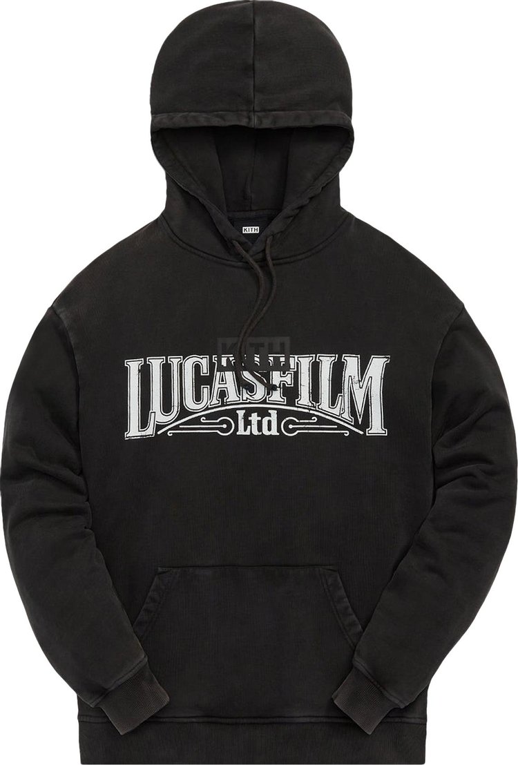 Худи Kith For Star Wars Lucasfilm Vintage Hoodie 'Black', черный - фото