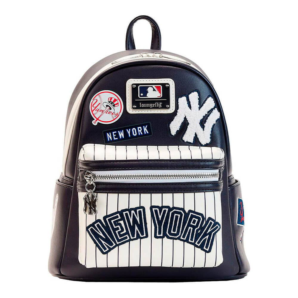 

Рюкзак Loungefly New York Yankees Patches, черный