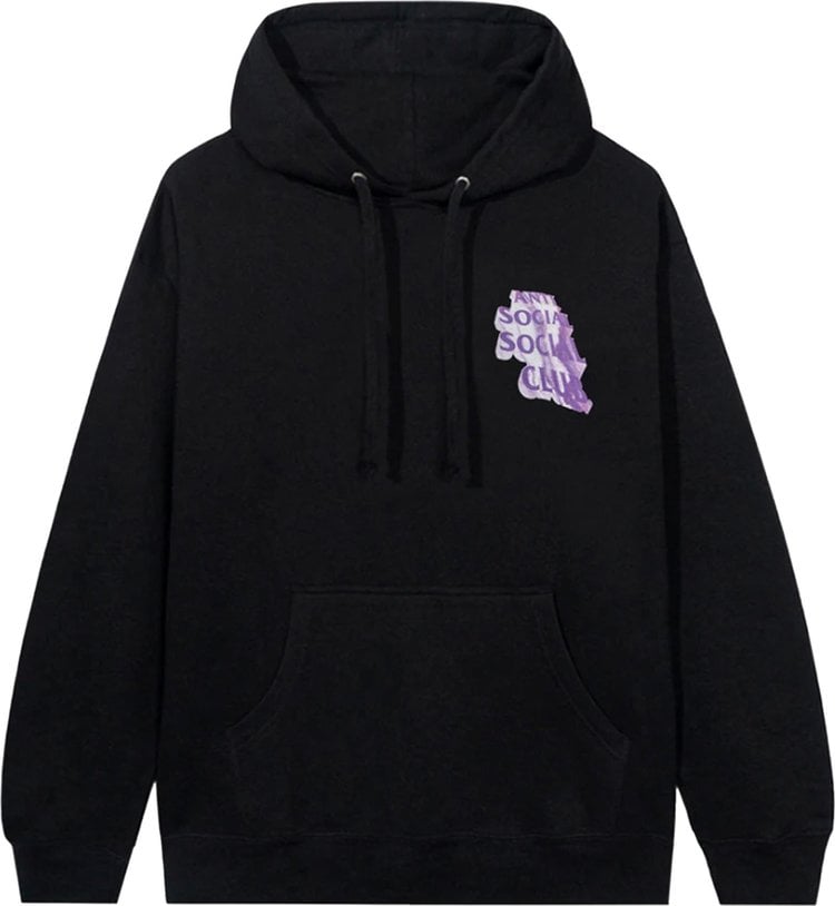 Худи Anti Social Social Club Heart As Rock Hoodie 'Black', черный - фото