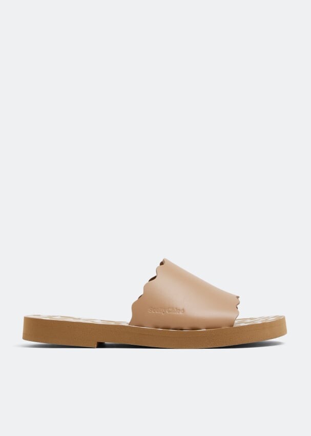 

Мюли SEE BY CHLOÉ Essie mules, бежевый