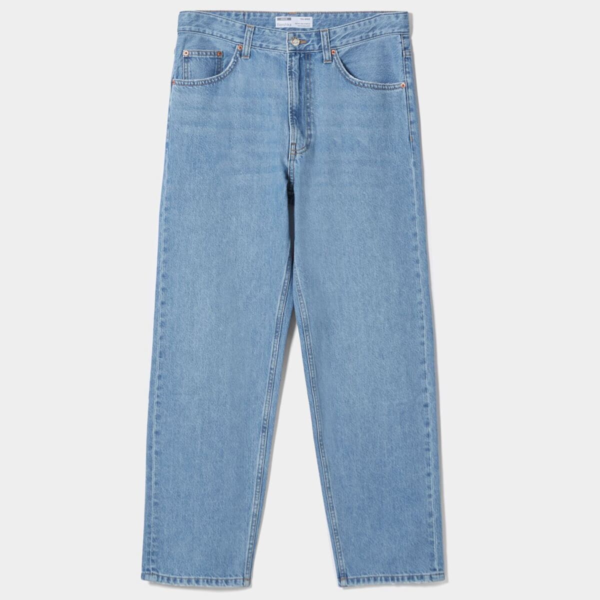 

Джинсы Bershka Wide-Leg ’90s, голубой