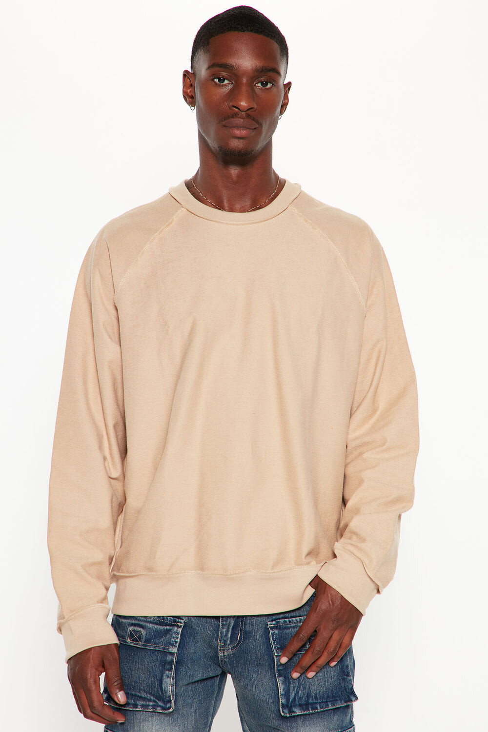 

Толстовка Fashion Nova FNMTSS751, серо-коричневый