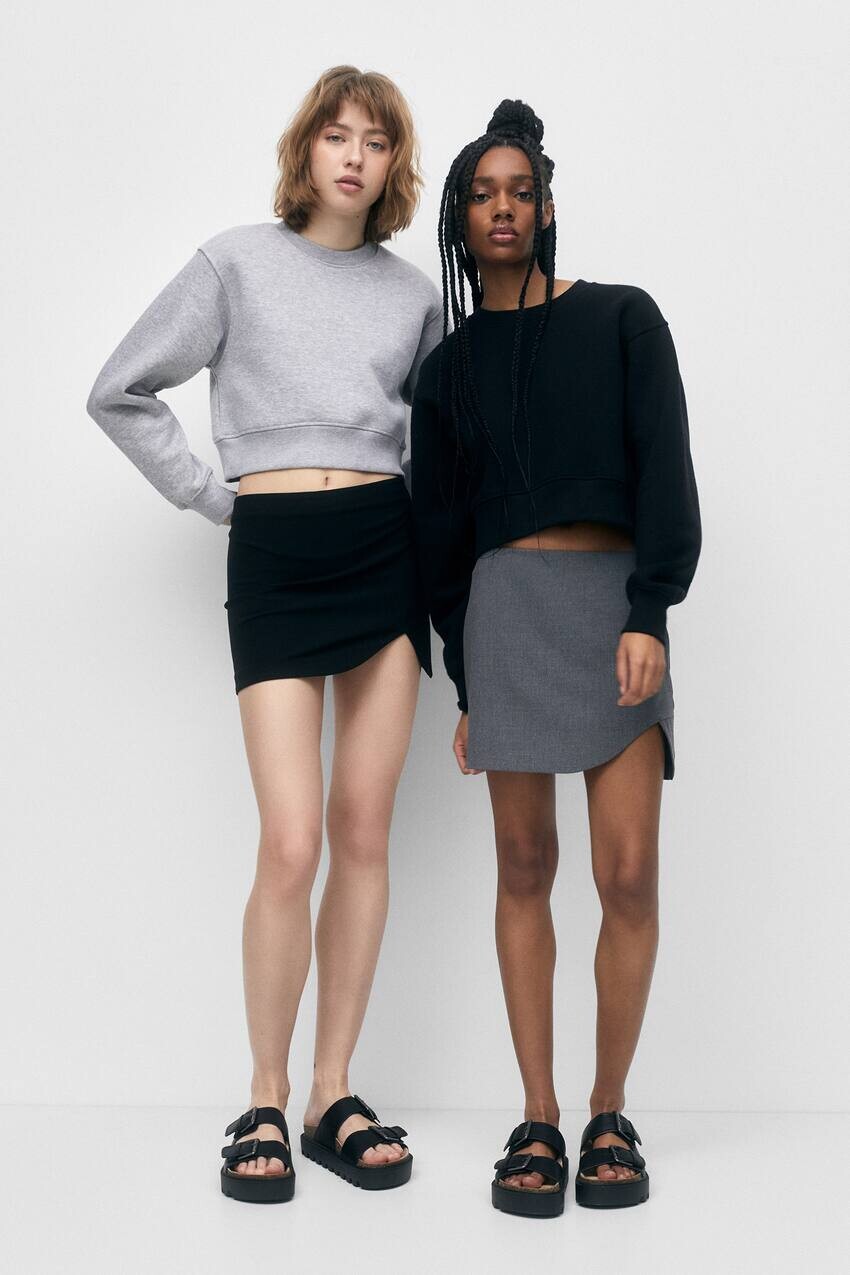 

Пакет флисовых толстовок Pull&Bear, черный