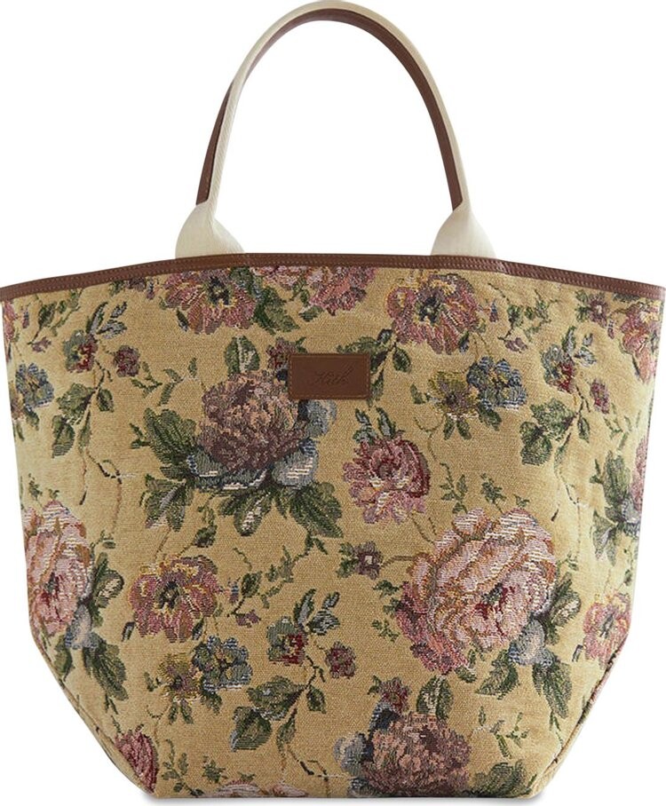 

Сумка Kith Tapestry Tote Highland, загар