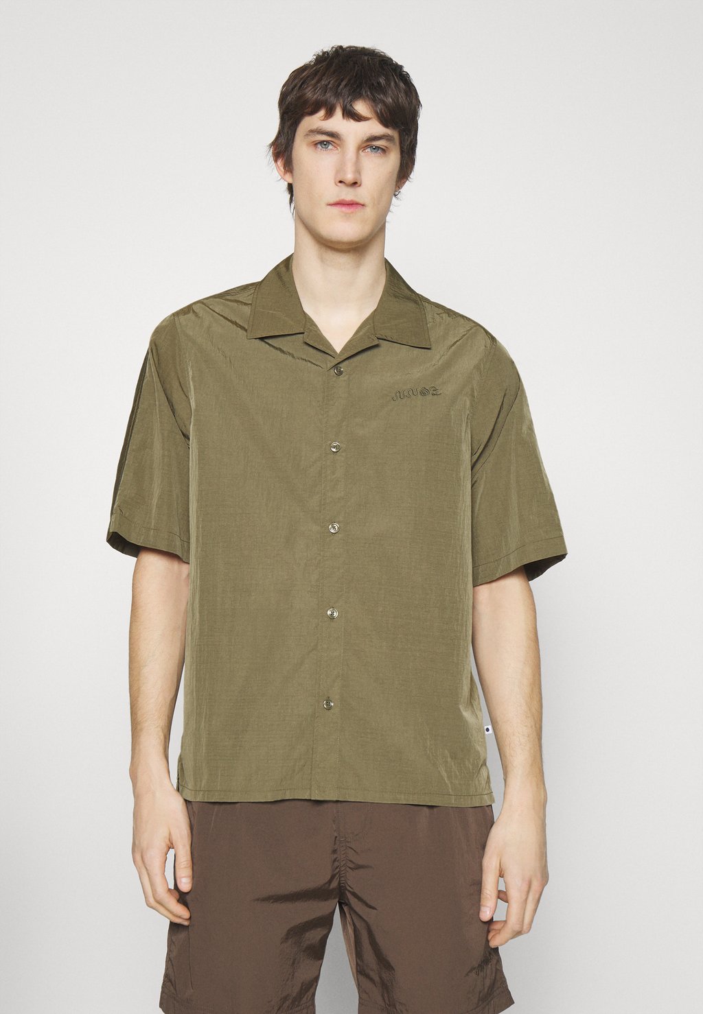 Рубашка NN.07, хаки армейская цена и фото