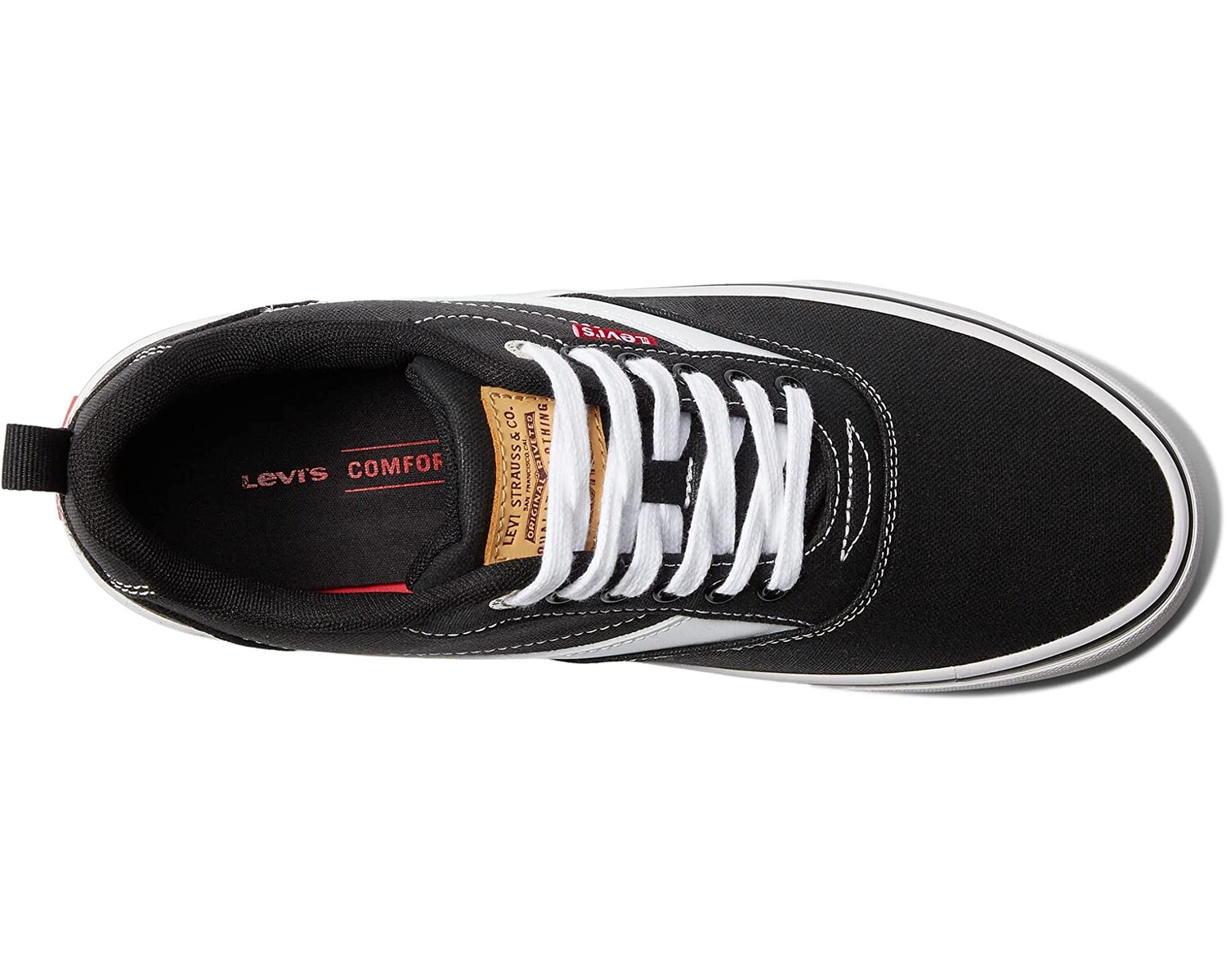 

Кроссовки Lance Court Canvas Ultra Hyde XX Levi's Shoes, черный