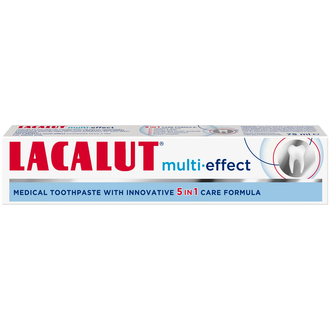 

Lacalut Multi-Effect зубная паста, 75 мл