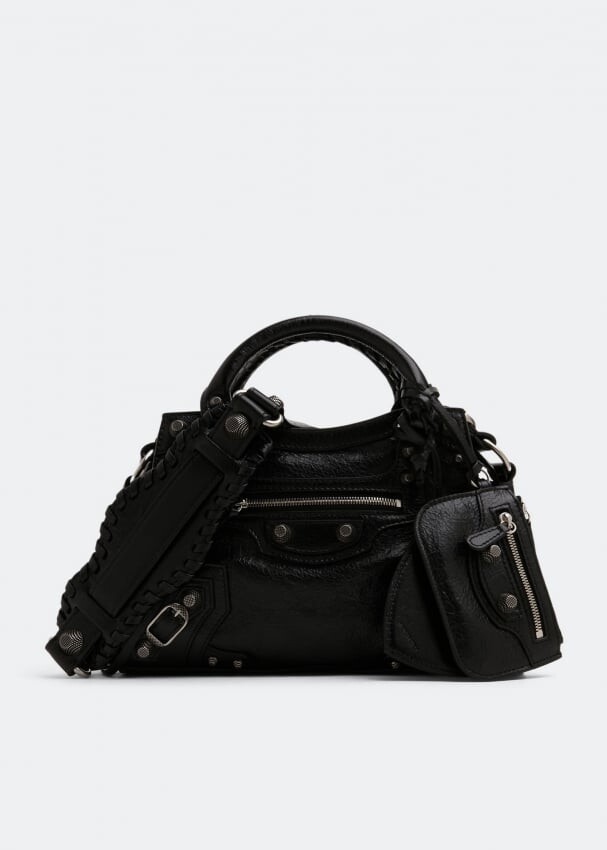 

Сумка BALENCIAGA Neo Cagole XS top handle bag, черный