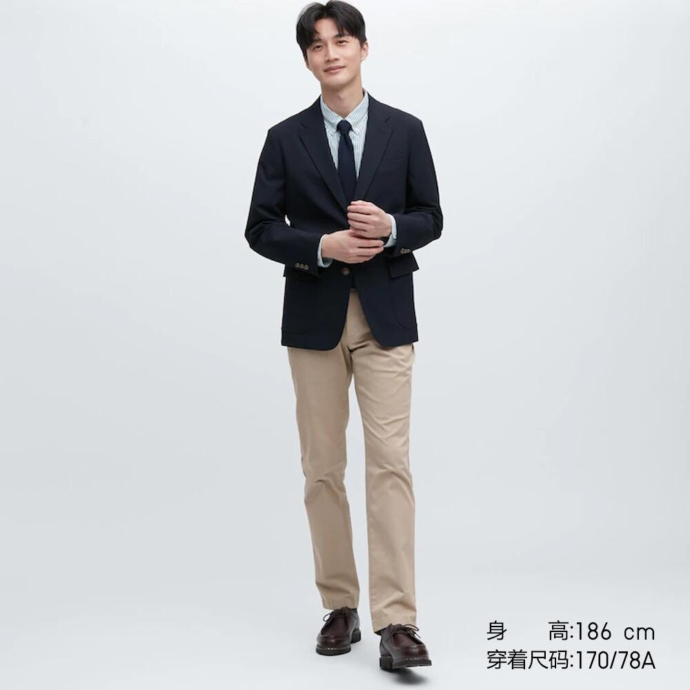 

Брюки повседневные унисекс Uniqlo, бежевый