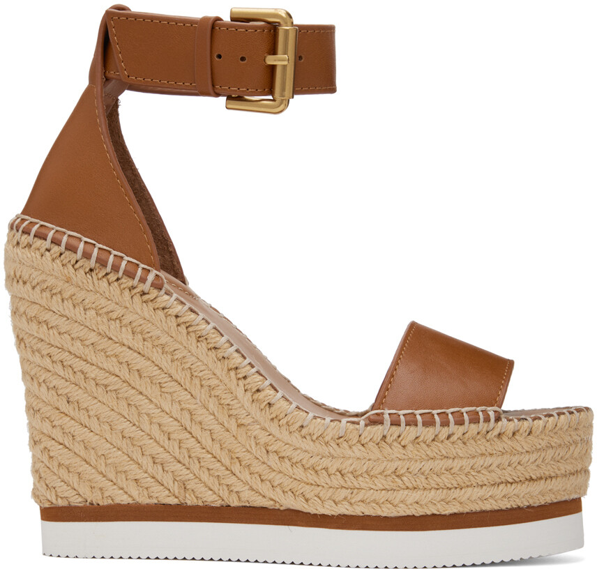 

Сандалии Tan Glyn Espadrille See by Chloé
