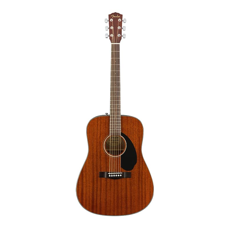 цена 6-струнная акустическая гитара Fender CD-60S Dreadnought (правая рука, полностью из красного дерева) Fender CD-60S Dreadnought 6-String Acoustic Guitar (Right-Hand, All-Mahogany)