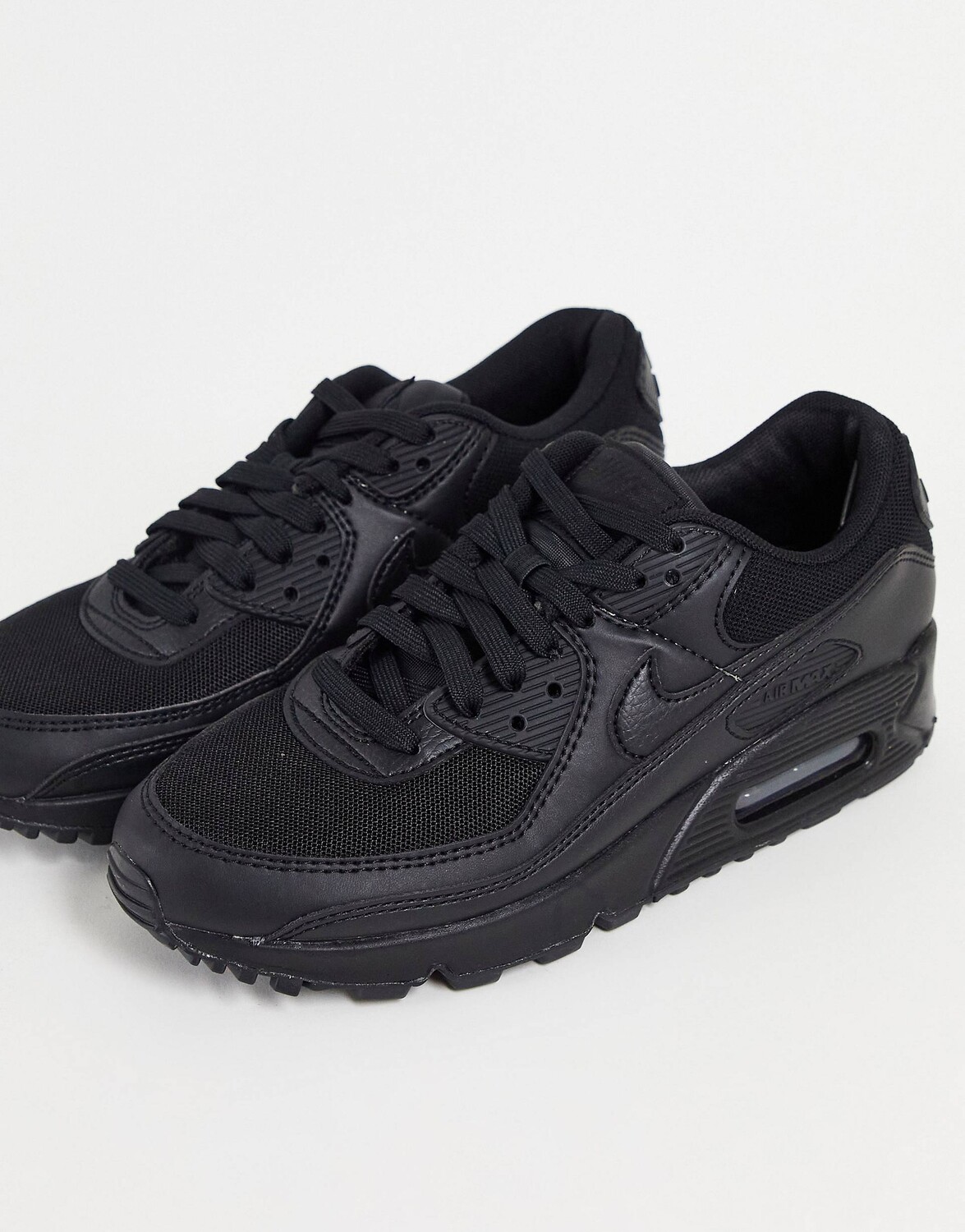 

Черные мокрые кроссовки Nike Air Max 90, Черный