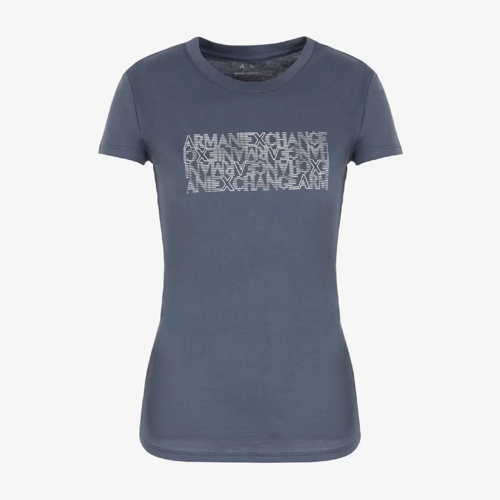 

Футболка Armani Exchange Pima, серый