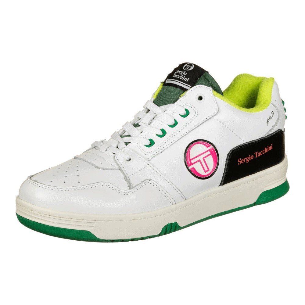 

Кроссовки Sergio Tacchini Prime Shot, white/green/black