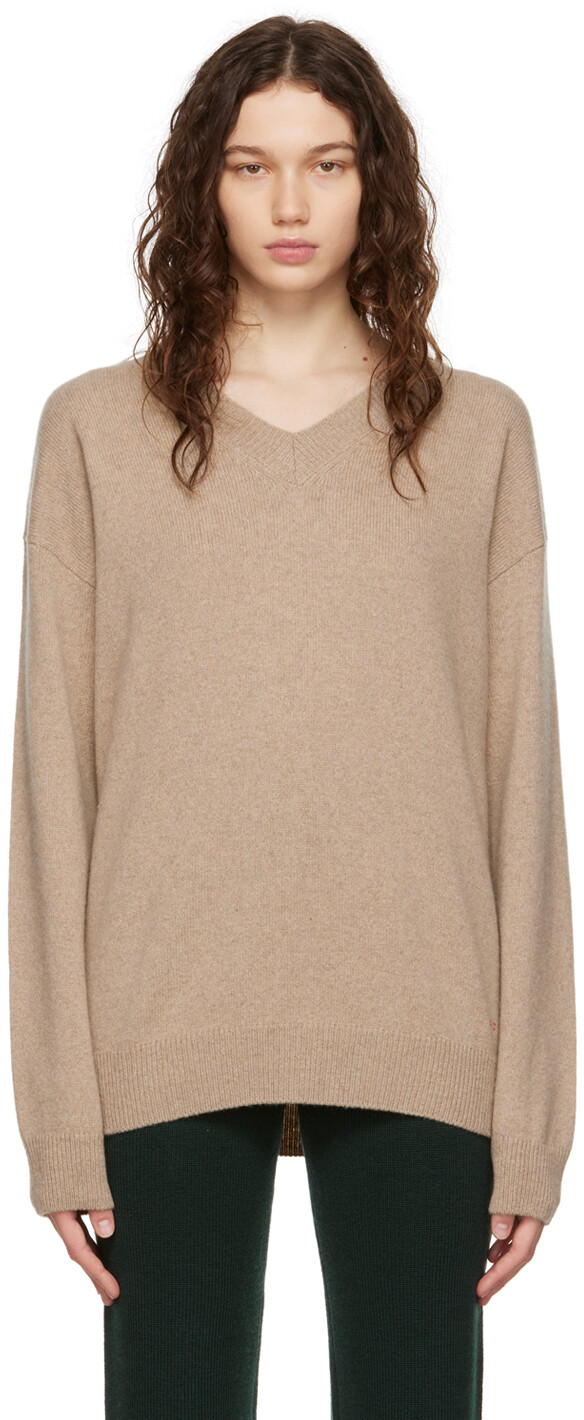 

Бежевый свитер Jane Birkin Edition David A.P.C.
