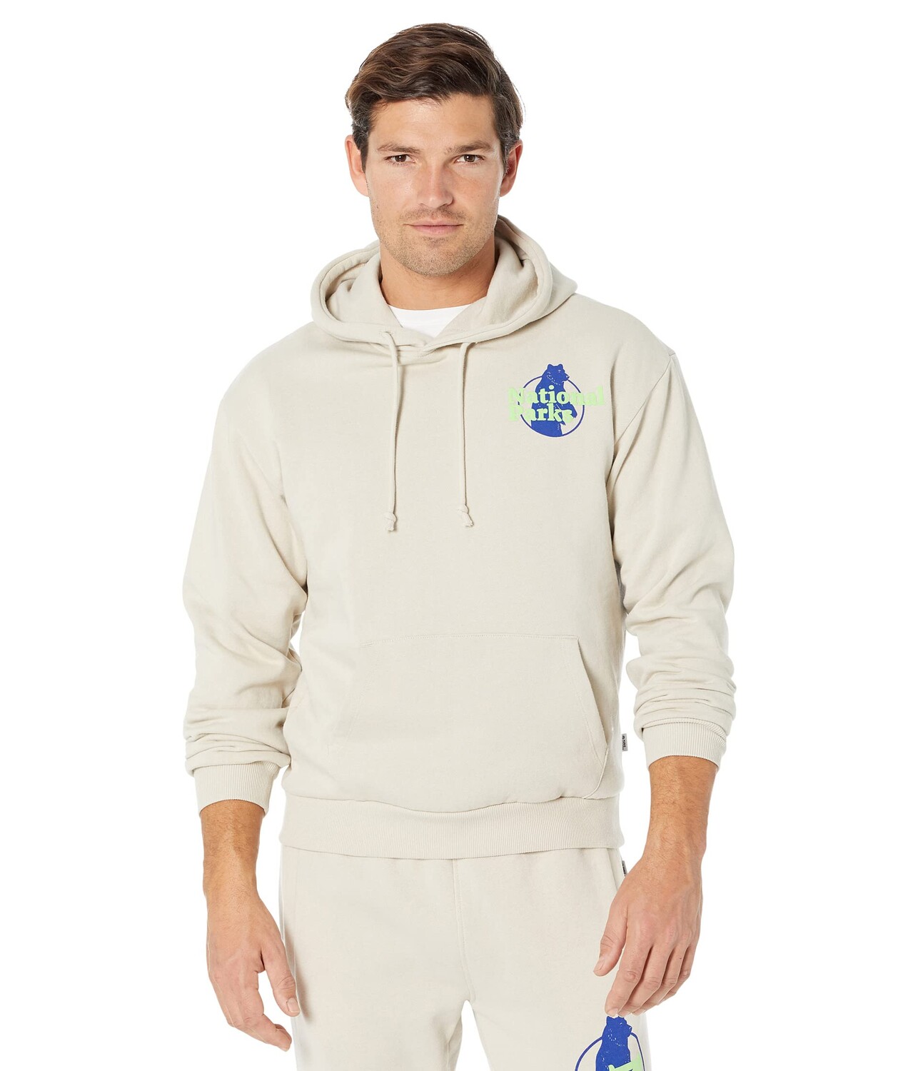 

Худи Parks Project, Our National Parks Puff Print Hoodie, Серый