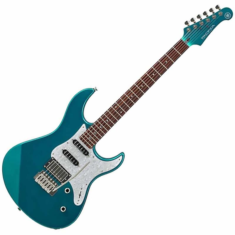 цена Электрогитара Yamaha PAC612VIIX Pacifica — бирюзово-зеленый металлик PAC612VIIX Pacifica Electric Guitar -