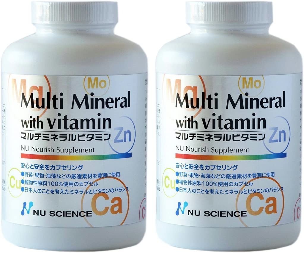 Минерально-витаминный комплекс Nu Science, 2 предмета витамины антиоксиданты минералы проаптека магний в6