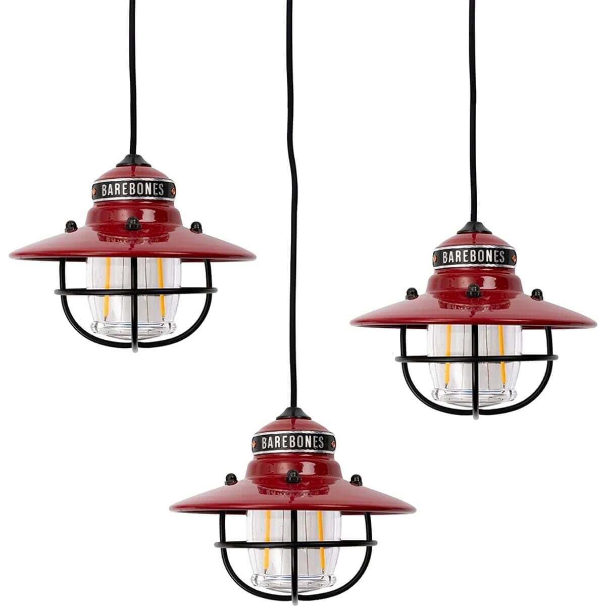 Струнный светильник Barebones Edison, красный струнный светодиодный светильник paulmann airled ball 94103