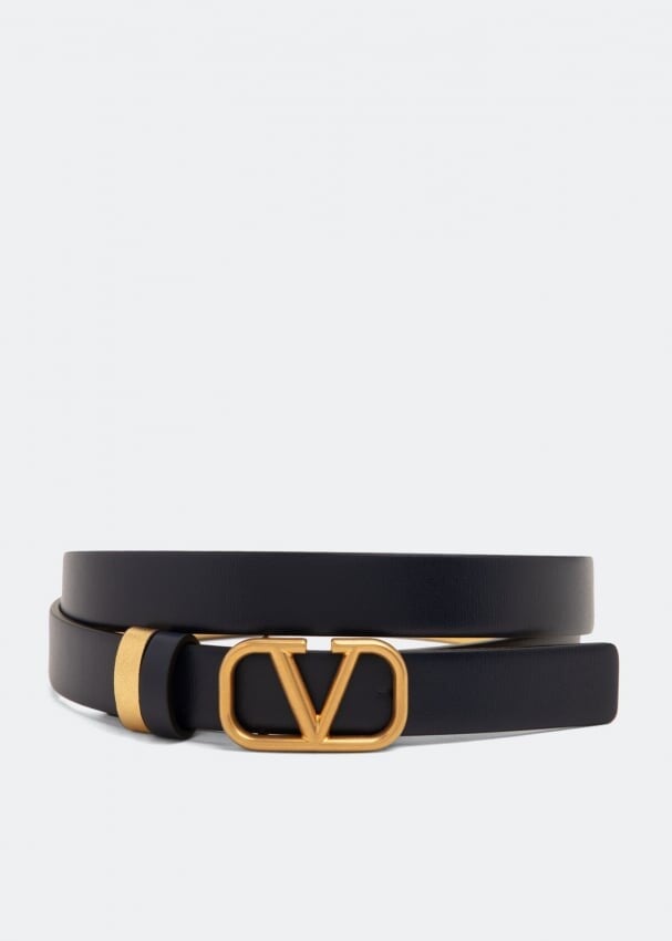 

Ремень VALENTINO GARAVANI VLogo Signature reversible belt, синий