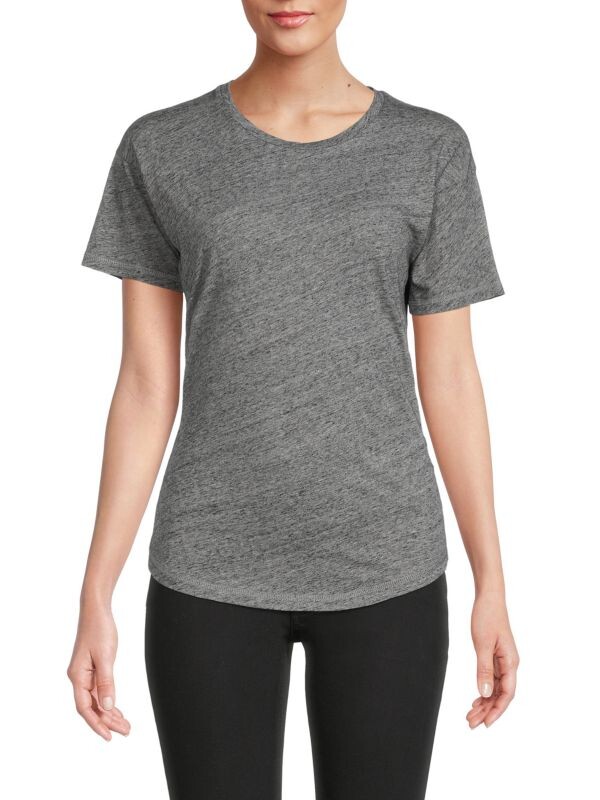 

Футболка с заниженными плечами whisper Madewell Heather mercury