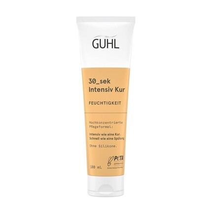 

Guhl 30 Second Intensiv Moisture Treatment 100 мл — высококонцентрированная формула ухода — интенсивная, как лечение, быстрая, как кондиционер, без силикона