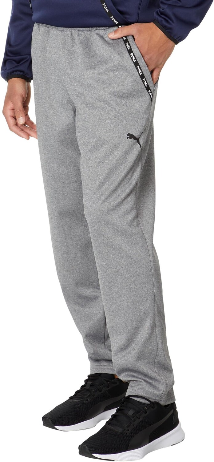 

Джоггеры из флиса с проклеенной тесьмой PUMA, цвет Cool Dark Gray