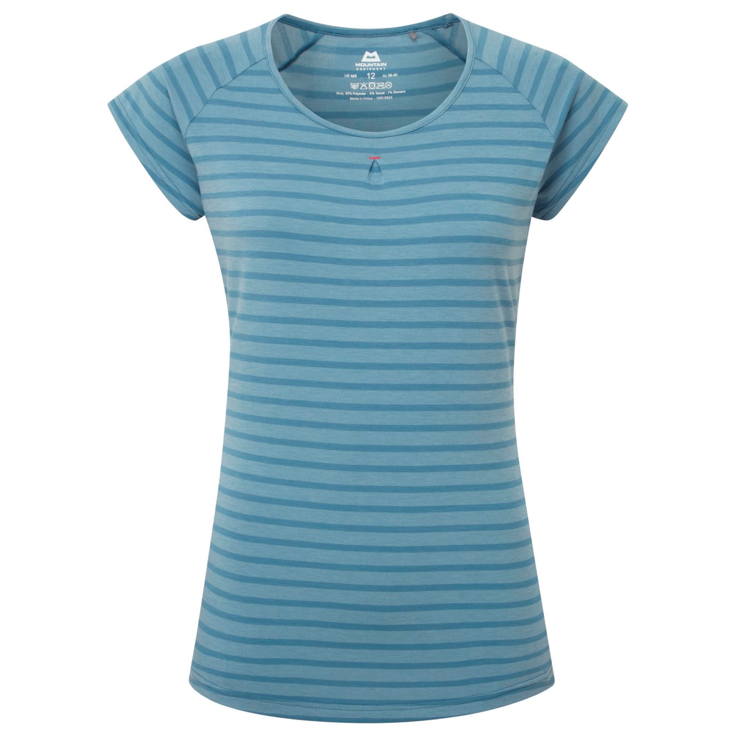 Функциональная рубашка Mountain Equipment Women's Equinox Tee, цвет Bluefin Stripe