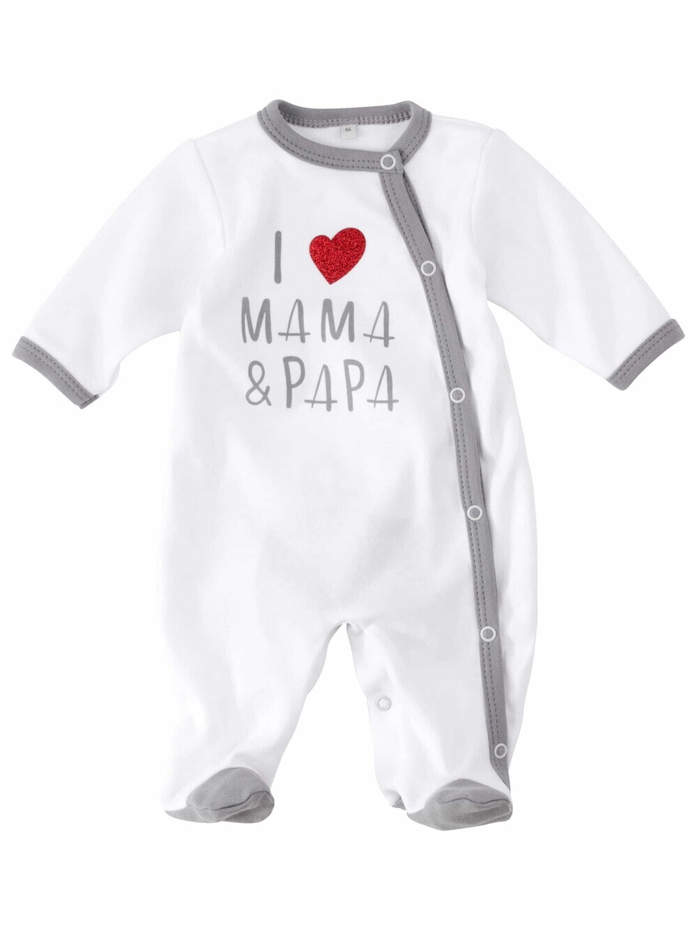 

Комбинезон/боди Baby Sweets I love Mama & Papa, белый