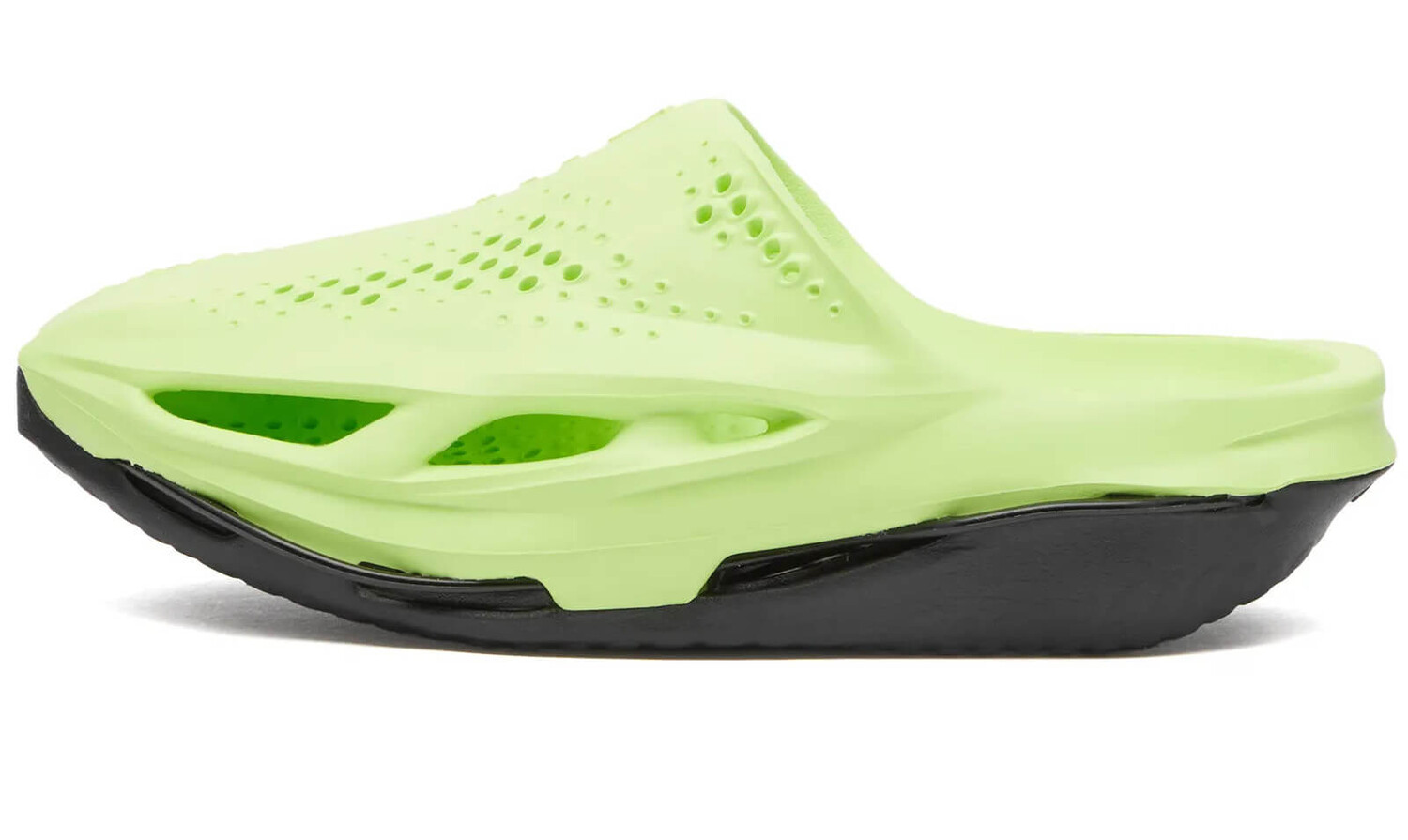 

Сандалии Nike x MMW 5 Slide, салатовый/черный