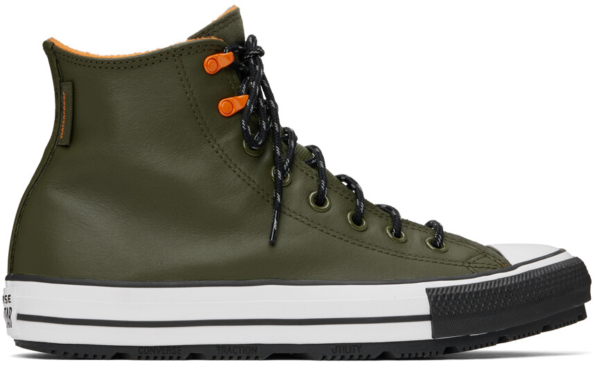 

Зимние кроссовки CTAS цвета хаки Converse