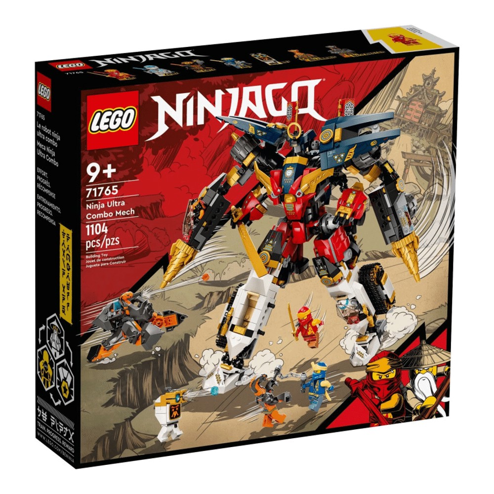 Конструктор Lego Ninjago Ninja Ultra Combo Mech 71765, 1104 детали конструктор lego ninjago zane s titan mech battle 71738