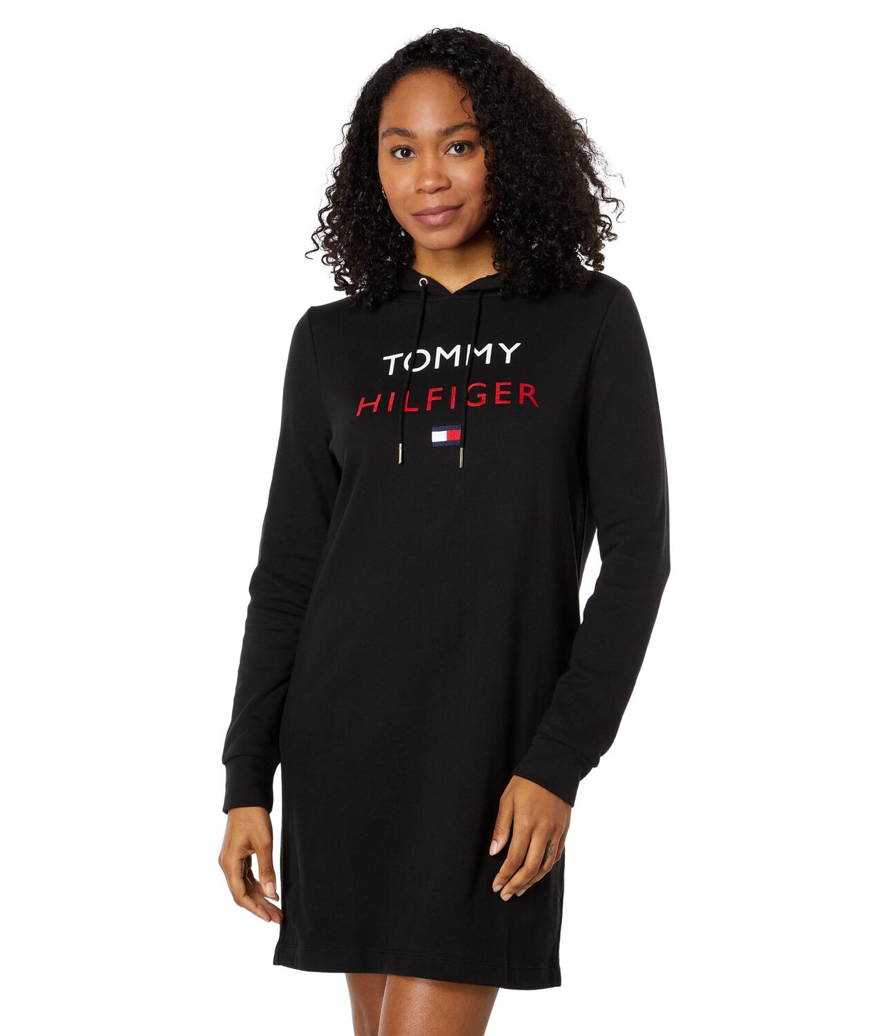 

Платье Tommy Hilfiger, Logo Knit Hoodie Dress